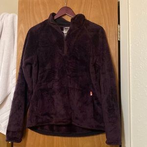Purple pull over north face